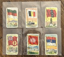 1910 Recruit Little Cigar (6) Card Lot #1. Beautiful Color And Condition picture