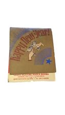 1936 Longchamps Restaurant NYC Vintage Matchbook Cover New Year's  picture