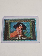 Topps Chrome SpongeBob - Painty The Pirate Flower Cloud Fractor /75 picture