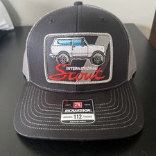 International Scout Automotive Richardson 112 Vintage Trucker Hat picture