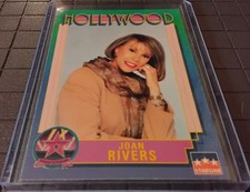 1991 Starline Joan Rivers Hollywood Walk Of Fame Trading Card 198 picture