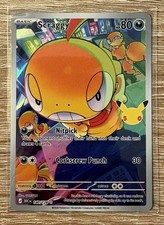 Pokemon Scraggy 140/128 Illustration Rare ME: 30th Celebration English picture