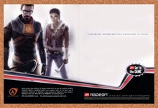 2003 Half-Life 2 ATI Radeon Original Advertisement / Retro Promo v2 picture