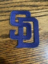 San Diego Padres EMBROIDERED IRON ON PATCHES picture