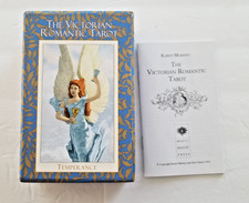 USED ONCE The Victorian Romantic Tarot 2nd Edition  Baba Studio  gold gilt edge picture