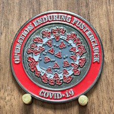 COVID-19 2020 Task Force Challenge Coin W#4 picture