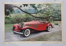 Vintage 1970 Poster Mercedes-Benz 540K 22 x 32