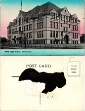 North High School Minneapolis Building Postcard picture