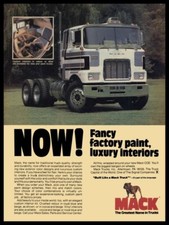 1977 Mack Trucks COE w/ Interior Pic New Metal Sign: 12x16