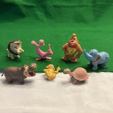Vintage Dime Store Toys Plastic Magilla Gorilla Dumbo 1950’s-1970’s Mini Figures picture