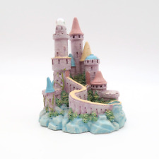 Vintage Spoontiques Resin Castle Pink and B With Crystal Ball Fantasy picture