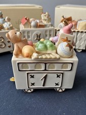 LENOX HAPPY BIRTHDAY FANTASTIC #1 EXPRESS TRAIN CAR FINE CHINA WITH 24k TRIM picture