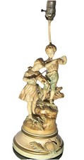 Vtg L. & F. Moreau “ Collection Francaise Line” Lamp 22” Tall picture