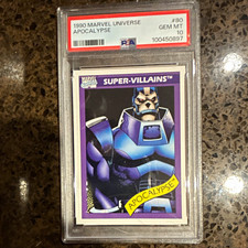 Impel 1990 Marvel Universe Apocalypse PSA 10 picture