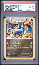 POKEMON BLACK & WHITE DRAGONS EXALTED #91 GARCHOMP-HOLO DRX-CRACKED ICE PSA 10 picture