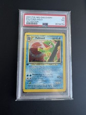 2001 Pokemon Neo Discovery #8 Politoed Holo 1st Edition PSA 7 picture