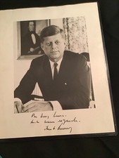 POTUS John F. Kennedy (1917-1963) - Signed Autographed 11X14 To Jerry Lewis. π₯ picture