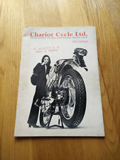 Chariot Cycle LTD sales book brochure 1970 Norton Ducati Bridgstone Amal carb picture