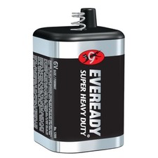 Eveready Super Heavy Duty 6V Spring Lantern Battery Zinc Carbon picture