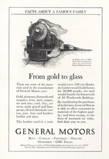 1924 General Motors: From Gold to Glass Vintage Print Ad picture