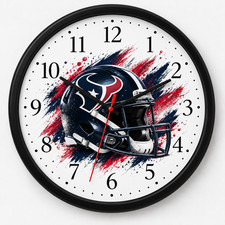 Houston Texans Wall Clock | Family Fan Sports Gift picture