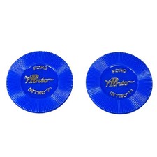 Vintage 1971 Ford Pinto Intro '71 Blue Plastic Promo Advertising Tokens Lot 2 picture