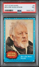 1977 TOPPS STAR WARS BEN (OBI-WAN) KENOBI #6 PSA 7 picture
