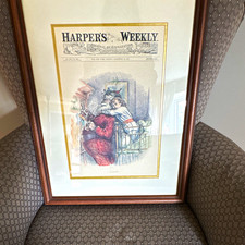 Rare Vintage original Harper’s Weekly famed artist Thomas Nast: