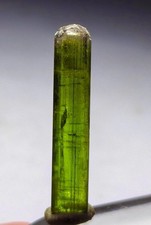 Top Quality Bi-Colour Terminated Apple Green Tourmaline Crystal From Afg picture