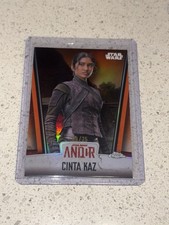 2024 Topps Chrome Star Wars Andor Cinta Kaz A2-KAZ Orange Parallel /25 Rare picture