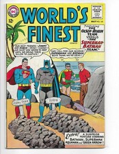 World's Finest 141 1964 DC Comics F 6.0 Batman Superman Robin Green Arrow Krypto picture