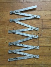 Vintage Goodman No. 62 Folding Ruler 72