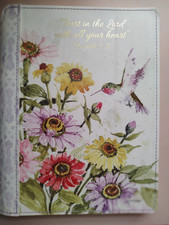 Lang ~ Hummingbird of Hope Prayer Journal 4 Sections/192 Pgs Ribbon Marker NEW picture