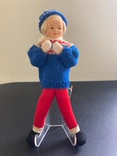 Vintage Ronnaug Petterssen Red & Blue Wool 8