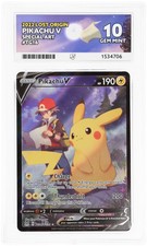 ACE 10 Pikachu V TG16/TG30 Lost Origin Gem Mint Pokemon picture