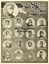 1911 SPEED KINGS MOTORCYCLE RACERS 8.5x11 POSTER INDIAN, YALE, MERKEL, EXCELSIOR picture