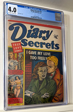 Diary Secrets #11 CGC 4.0 OW/W Matt Baker Bikini Cover St. John 1952 Romance picture