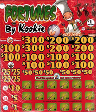 Pull Tab Tickets - Chips - Game - Holder - Fortunes by Kookie - 3,955 ct picture