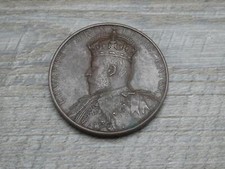 Rare 1902 Edward VII Coronation 36.5mm Bronze Medal - By John pinches picture