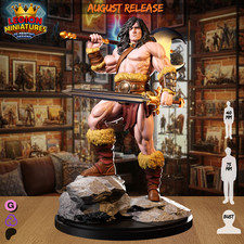 Conan Resin Sculpture Statue Model Kit  Unpainted/Unassembled picture