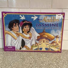Disney Aladdin Jasmine Magic Ring Game Board Game Parker Bros Sealed Vtg 1995 picture