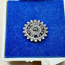 Vintage Colyear Motor Sales 5 Year Service Pin Sterling Silver J.A. Meyers Box picture