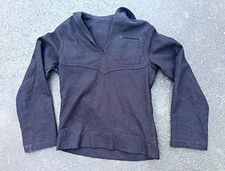 WW2 US Navy Wool Pullover Sailor Jumper Militaria Original size 32 chest picture