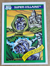 1990 IMPEL MARVEL UNIVERSE SERIES ONE DR. DOOM CARD #60 picture