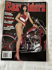 Easyriders Magazine January 1993, Rolling Thunder V, David Mann, Harley Davidson picture