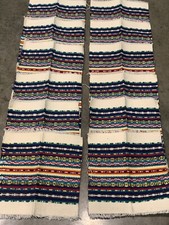 12 Vintage Mexican Rug Coasters Blanket Handmade Artisan Boho Tapestry Fabrics picture