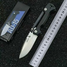 S35VN Steel Folding Knife Fiberglass Handle Sharp Portable Outdoor Camping Knife picture