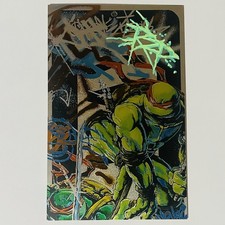 RZP Art Book, TMNT Metal Cover, Sketch Sig by RZP with COA picture