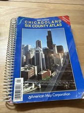 Chicagoland Six County Illinois Atlas 2001 American Map IL Street Guide picture