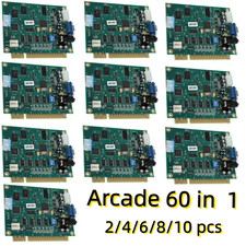 2-10Pcs 60 In1 Multicade PCB Board CGA/VGA Output For Classic Arcade JAMMA Game picture
